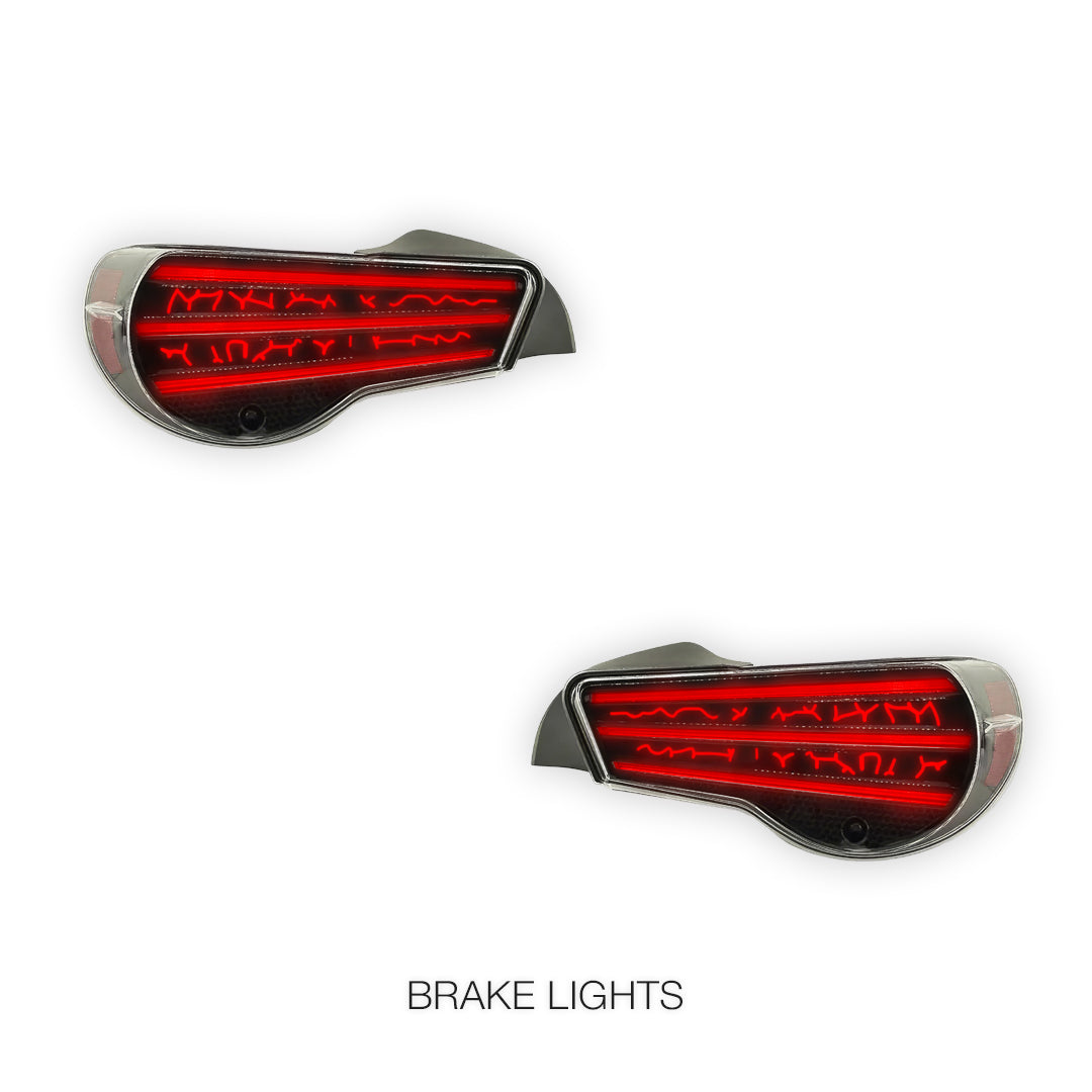 Subaru BRZ 1st Gen (2012 - 2023) RGB Tail Lights LH + RH