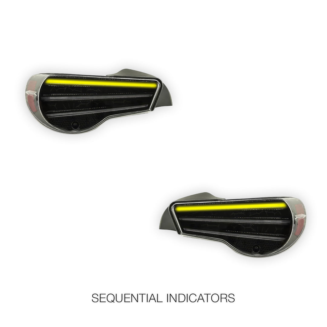 Subaru BRZ 1st Gen (2012 - 2023) RGB Tail Lights LH + RH