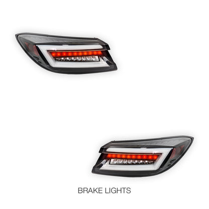 Subaru BRZ 2nd Gen. (2022 - 2023) INTEC LED Dynamic Sequential Tail Lights LH + RH