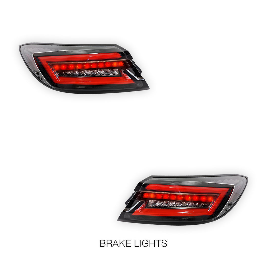 Subaru BRZ 2nd Gen. (2022 - 2023) INTEC LED Dynamic Sequential Tail Lights LH + RH