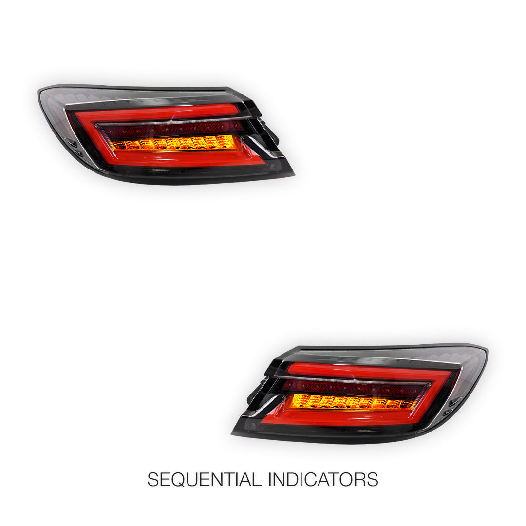 Subaru BRZ 2nd Gen. (2022 - 2023) INTEC LED Dynamic Sequential Tail Lights LH + RH