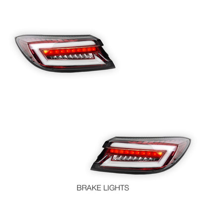Subaru BRZ 2nd Gen. (2022 - 2023) INTEC LED Dynamic Sequential Tail Lights LH + RH