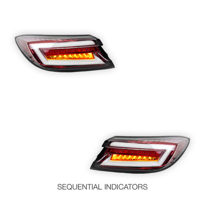 Subaru BRZ 2nd Gen. (2022 - 2023) INTEC LED Dynamic Sequential Tail Lights LH + RH