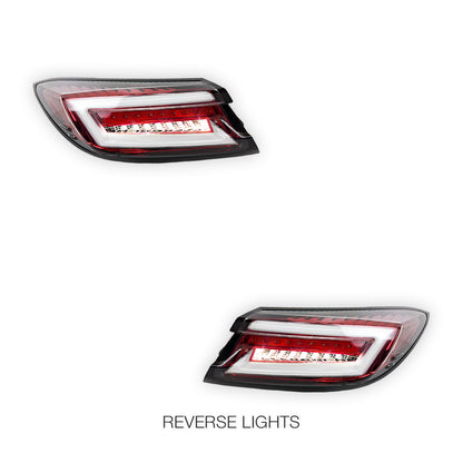 Subaru BRZ 2nd Gen. (2022 - 2023) INTEC LED Dynamic Sequential Tail Lights LH + RH