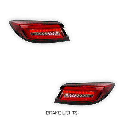 Subaru BRZ 2nd Gen. (2022 - 2023) INTEC LED Dynamic Sequential Tail Lights LH + RH
