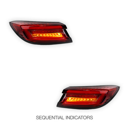Subaru BRZ 2nd Gen. (2022 - 2023) INTEC LED Dynamic Sequential Tail Lights LH + RH