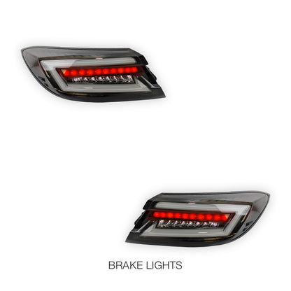 Subaru BRZ 2nd Gen. (2022 - 2023) INTEC LED Dynamic Sequential Tail Lights LH + RH