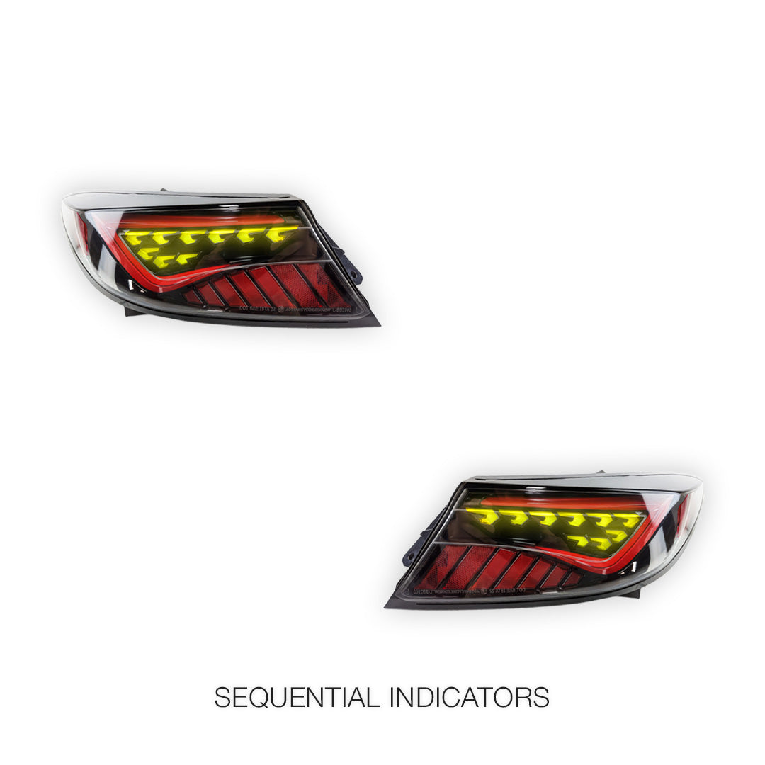 Subaru BRZ 2nd Gen. (2022 - 2023) OLM LED Dynamic Sequential Tail Lights LH + RH