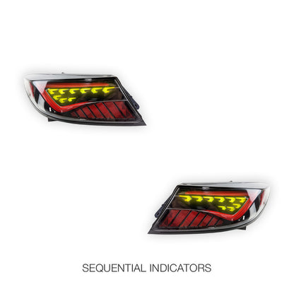 Subaru BRZ 2nd Gen. (2022 - 2023) OLM LED Dynamic Sequential Tail Lights LH + RH