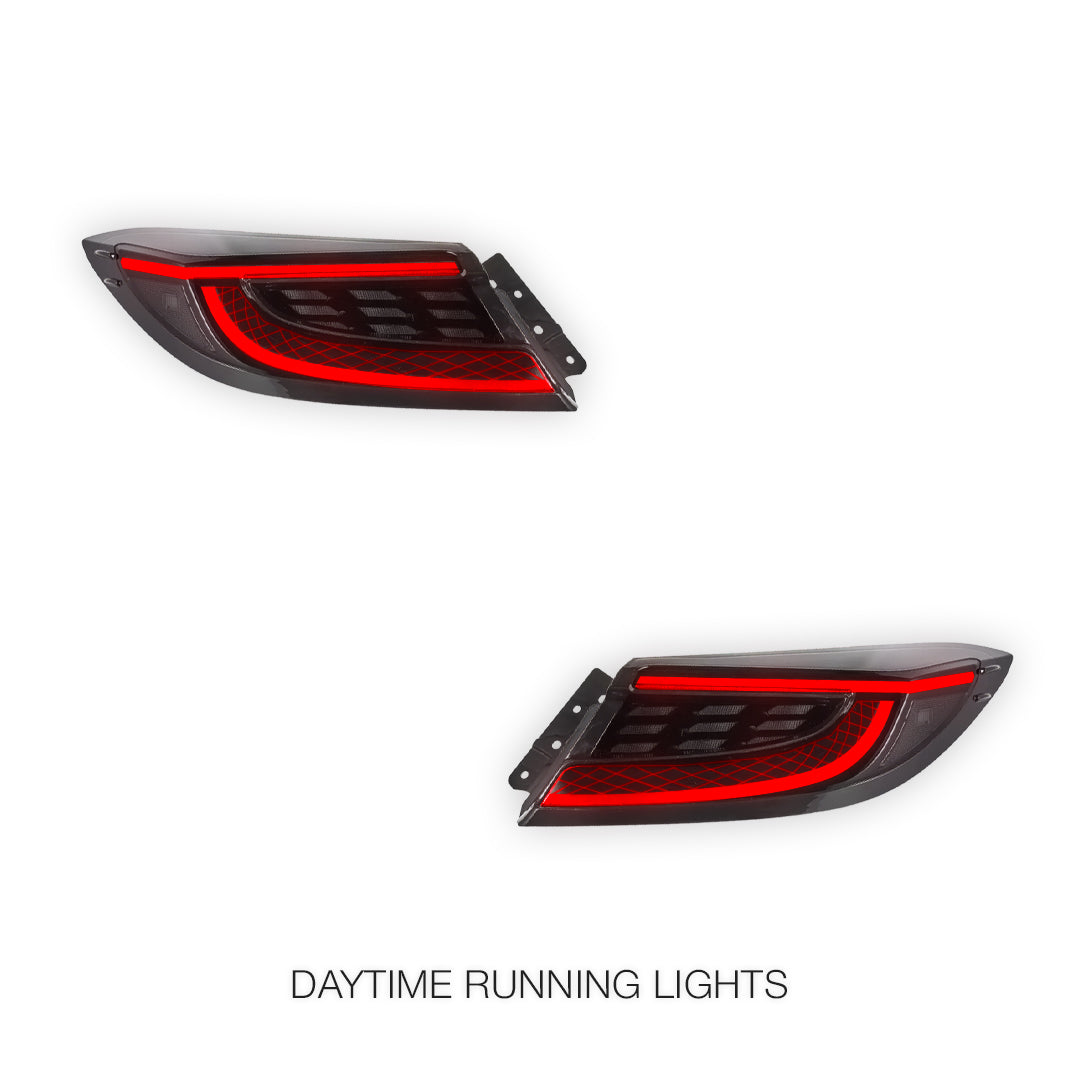 Subaru BRZ 2nd Gen (2022 - 2024) Smoked Sequential Tail Lights LH + RH