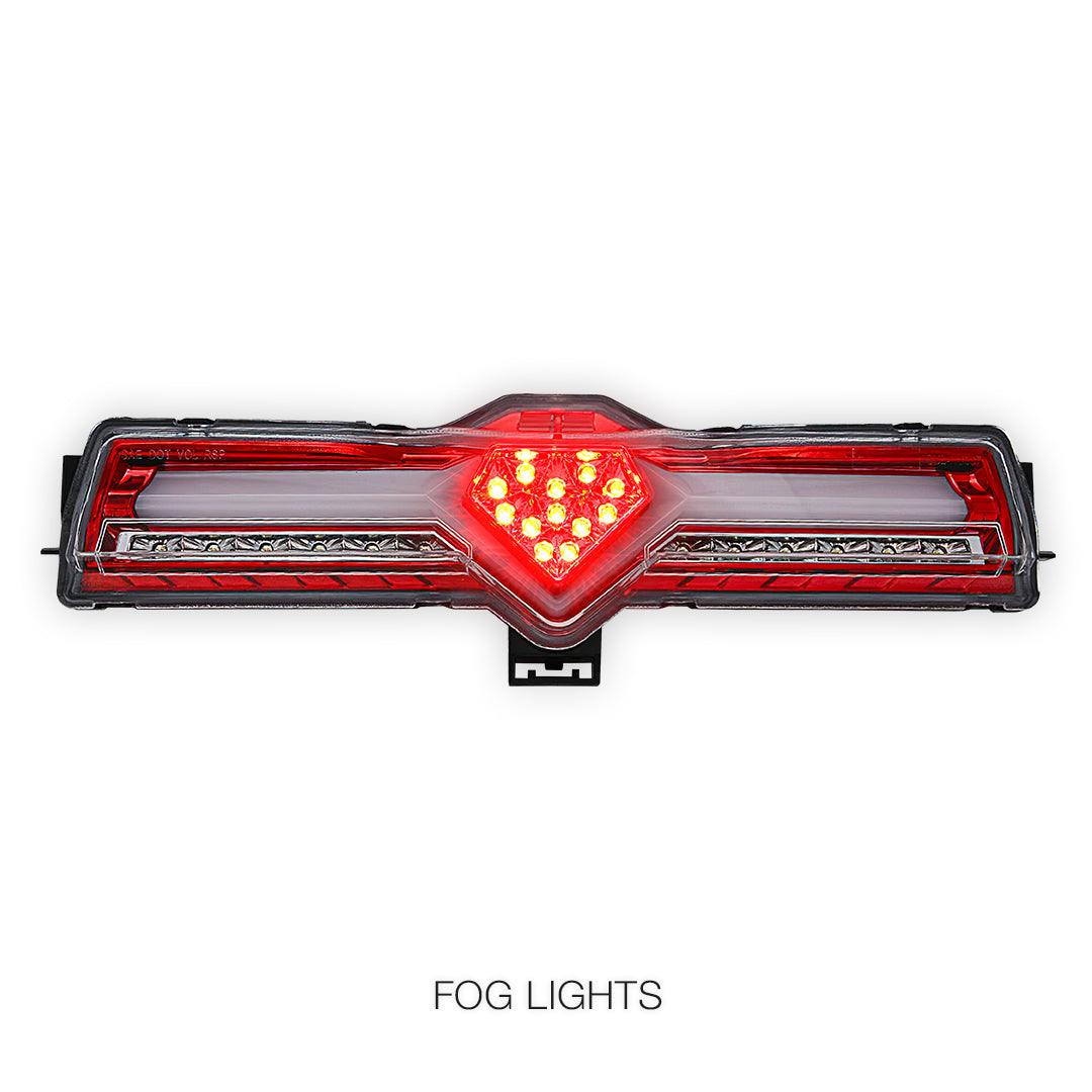 Subaru BRZ / ZC6 1st Gen. (2012 - 2021) Crystal Eye Smoked Full LED Rear Bumper Light (Copy)