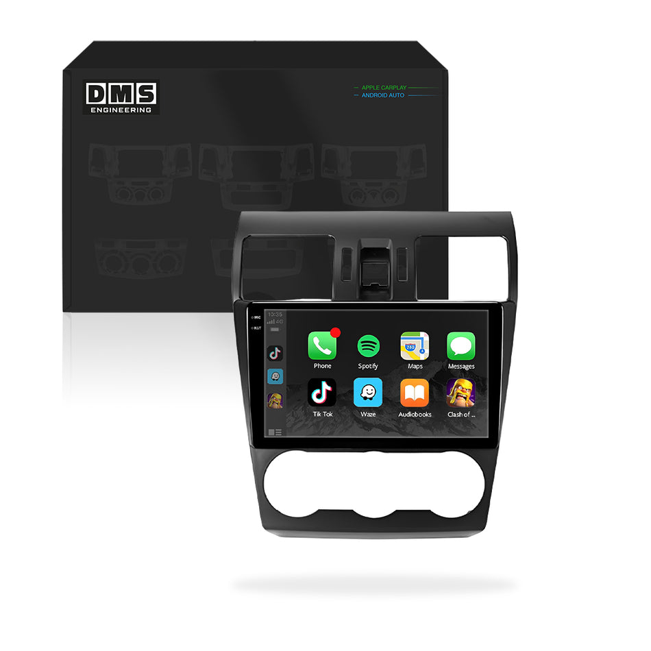 Subaru Forester SJ 4WD (2012 - 2015) 9" Wireless Android 15 Head Unit for Apple CarPlay / Android Auto