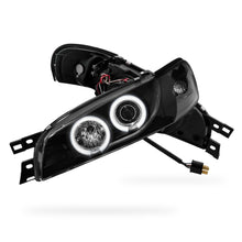 Subaru Impreza GC8 / GF8 22B (1994 - 2000) Black CCFL Angel Eyes Projector Headlights LH + RH