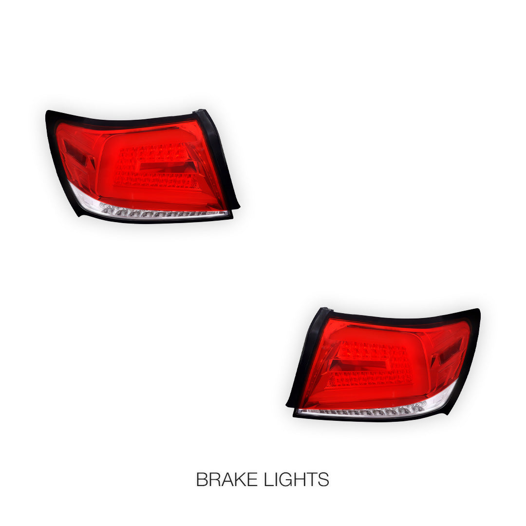 Subaru Impreza GH / GJ / GJ / GP Sedan (2008 - 2013) Spec D Sequential LED Tail Lights LH + RH