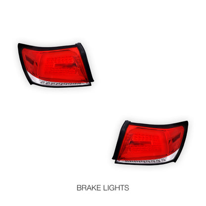 Subaru Impreza GH / GJ / GJ / GP Sedan (2008 - 2013) Spec D Sequential LED Tail Lights LH + RH
