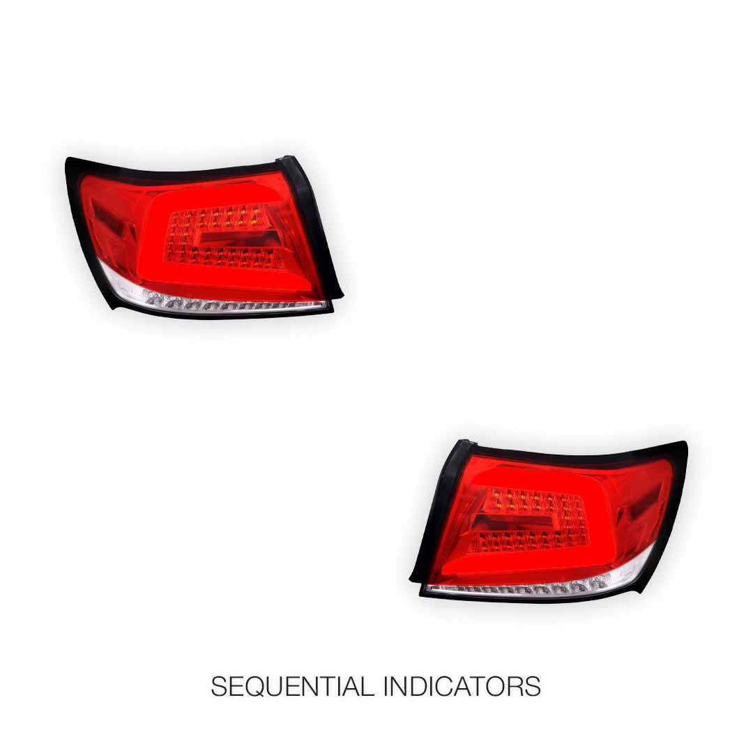 Subaru Impreza GH / GJ / GJ / GP Sedan (2008 - 2013) Spec D Sequential LED Tail Lights LH + RH