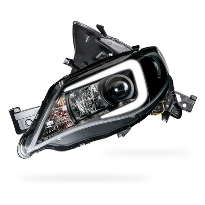 Subaru Impreza WRX STI (2007 - 2013) LED 3D Stripe Bar DRL Projector Headlights LH + RH