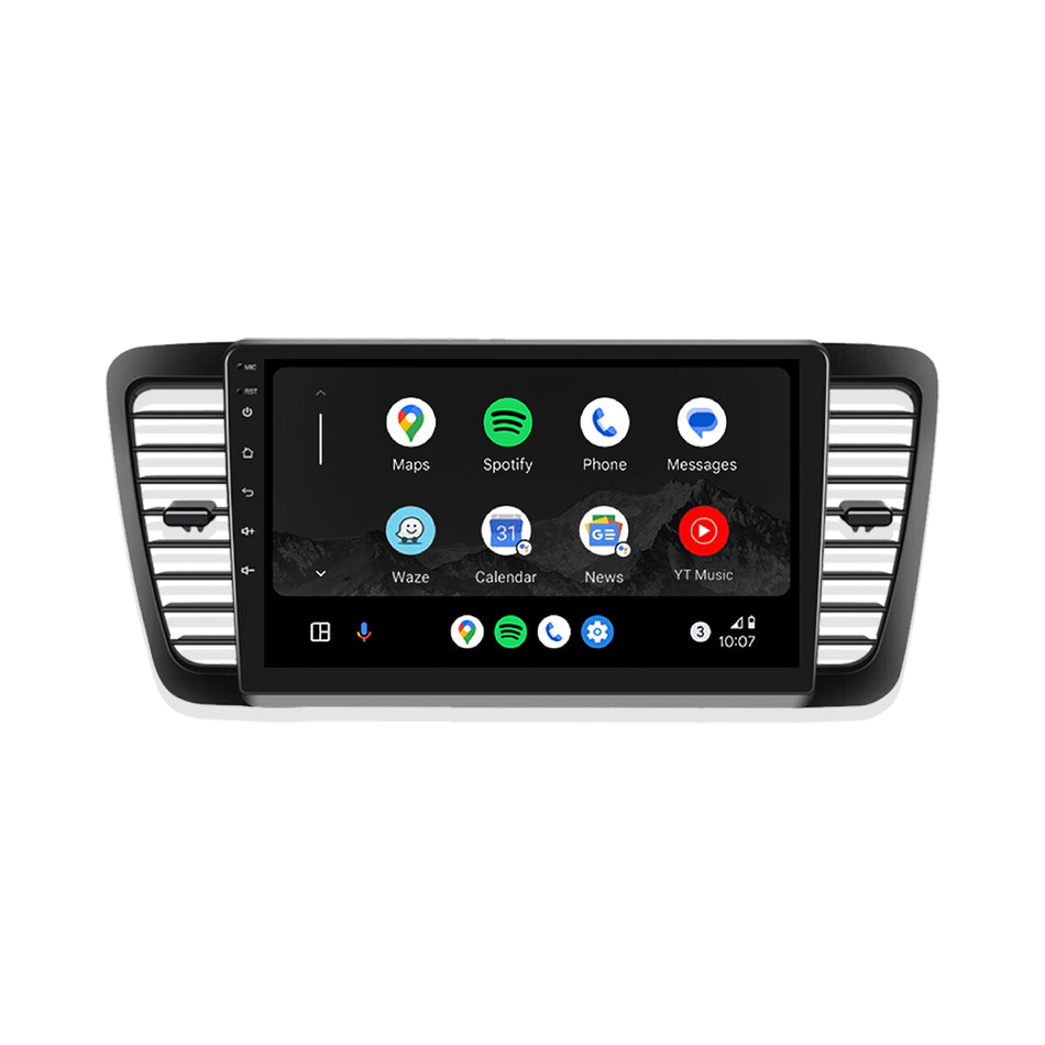 Subaru Outback BL Gen 3 LHD (2003 - 2009) 9" Wireless Android 13 Head Unit for Apple CarPlay / Android Auto