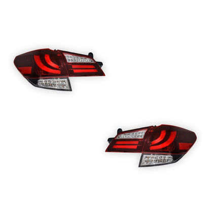 Subaru Liberty BM / BR GEN 5 (2009 - 2014) Sequential CRYSTAL-EYE Full LED Tail Lights LH + RH