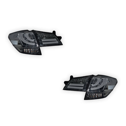 Subaru Liberty BM / BR GEN 5 (2009 - 2014) Sequential CRYSTAL-EYE Full LED Tail Lights LH + RH