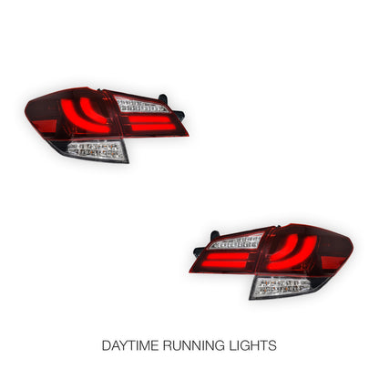 Subaru Outback BR GEN 4 (2009 - 2014) Sequential CRYSTAL-EYE Full LED Tail Lights LH + RH