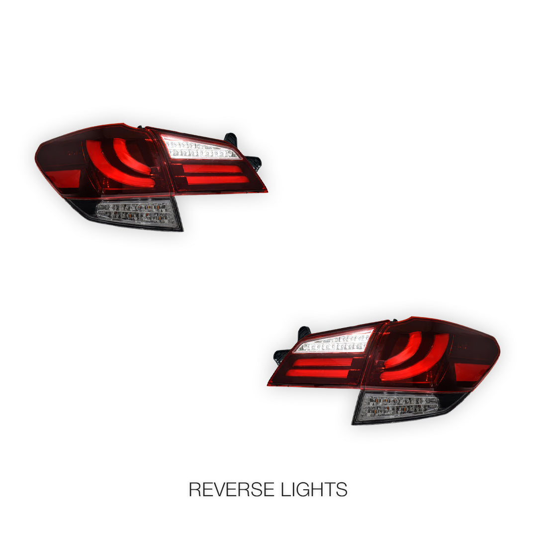 Subaru Outback BR GEN 4 (2009 - 2014) Sequential CRYSTAL-EYE Full LED Tail Lights LH + RH