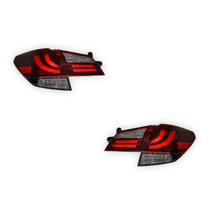 Subaru Outback BR GEN 4 (2009 - 2014) Sequential CRYSTAL-EYE Full LED Tail Lights LH + RH