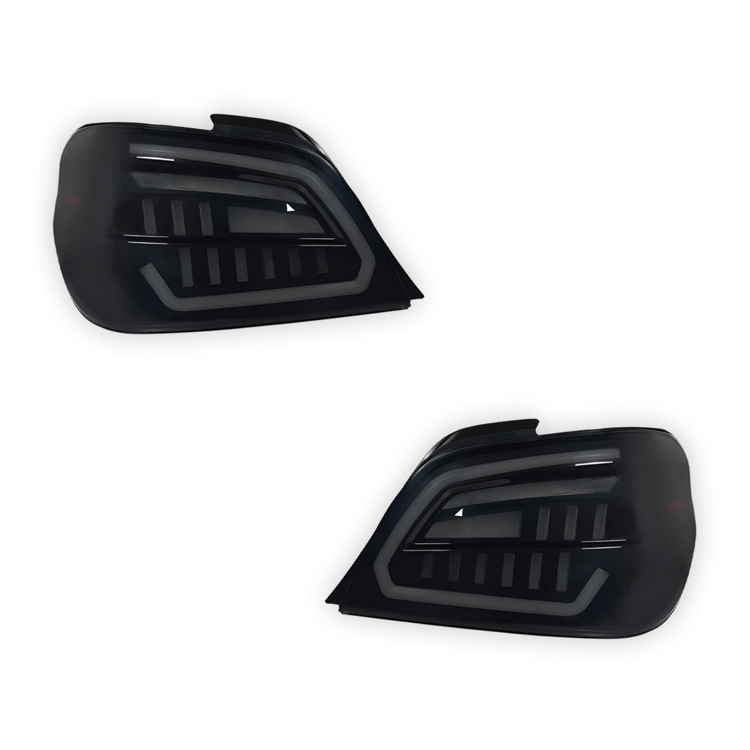 Subaru WRX GD (2001 - 2007) Smoked Full LED Tail Lights LH + RH
