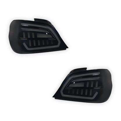 Subaru WRX GD (2001 - 2007) Smoked Full LED Tail Lights LH + RH