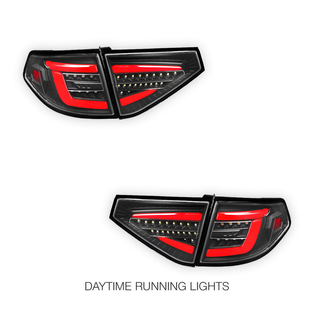Subaru WRX GE / GH / GR / GV Hatchback (2008 - 2013) Spec D Sequential LED Tail Lights LH + RH (Copy)