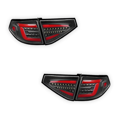 Subaru WRX GE / GH / GR / GV Hatchback (2008 - 2013) Spec D Sequential LED Tail Lights LH + RH (Copy)
