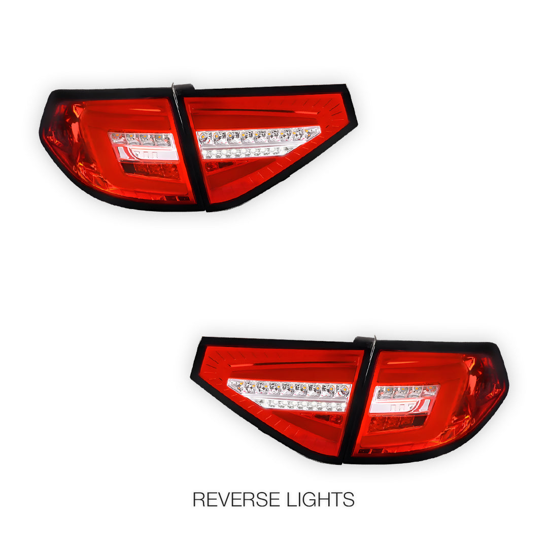 Subaru WRX GE / GH / GR / GV Hatchback (2008 - 2013) Spec D Sequential LED Tail Lights LH + RH (Copy)