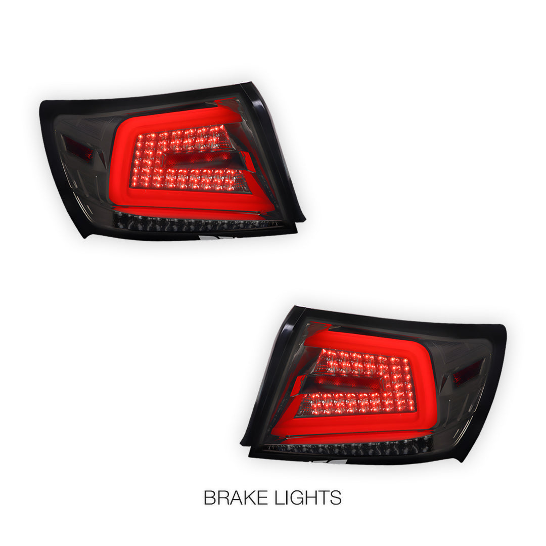 Subaru WRX GE / GH / GR / GV Sedan (2008 - 2013) Spec D Sequential LED Tail Lights LH + RH