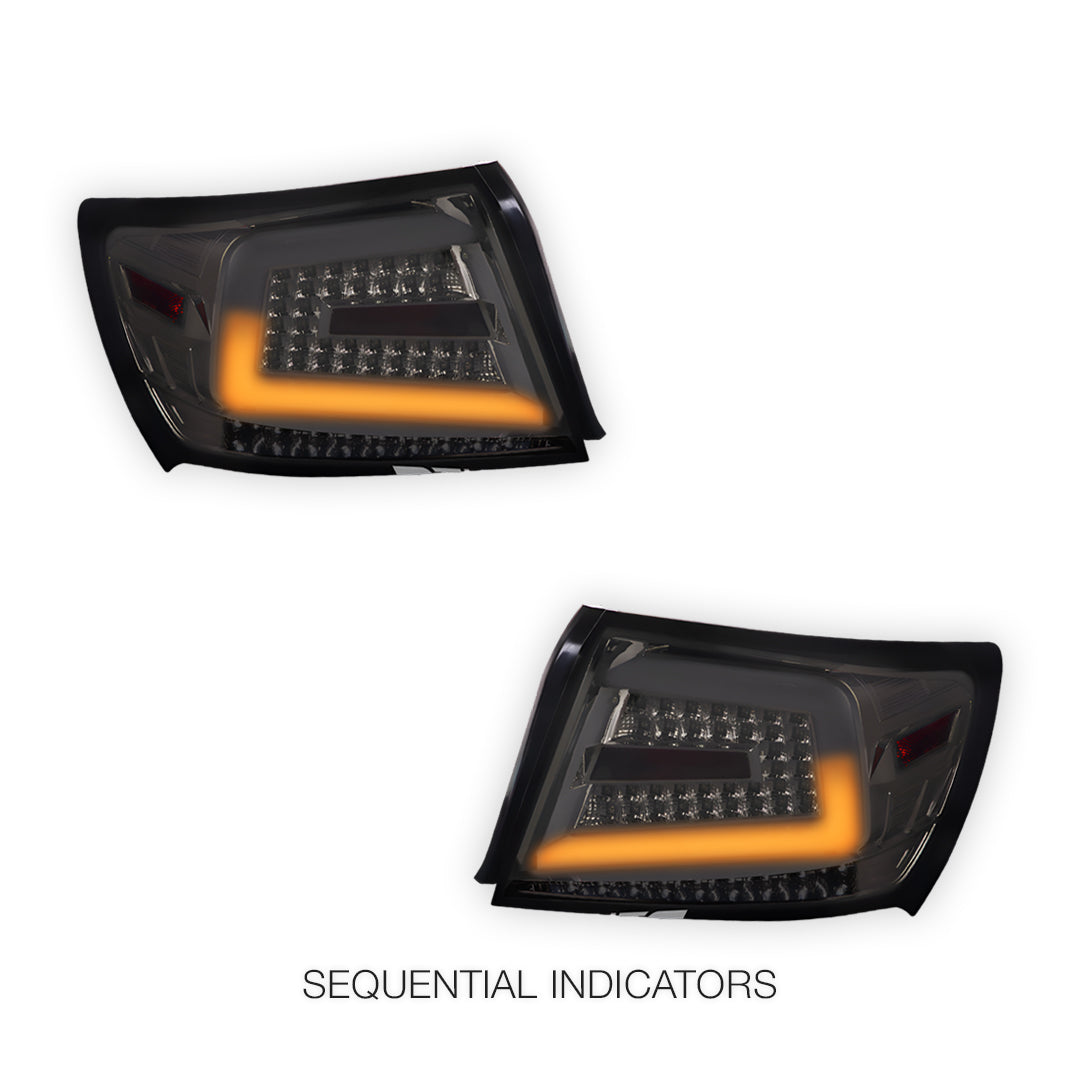 Subaru WRX GE / GH / GR / GV Sedan (2008 - 2013) Spec D Sequential LED Tail Lights LH + RH