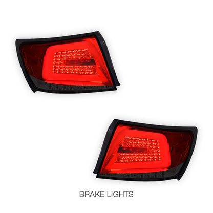 Subaru WRX GE / GH / GR / GV Sedan (2008 - 2013) Spec D Sequential LED Tail Lights LH + RH