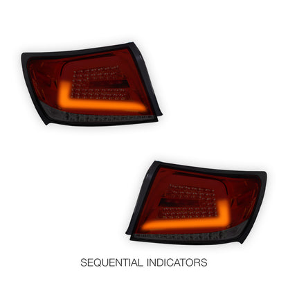 Subaru WRX GE / GH / GR / GV Sedan (2008 - 2013) Spec D Sequential LED Tail Lights LH + RH