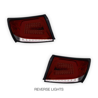 Subaru WRX GE / GH / GR / GV Sedan (2008 - 2013) Spec D Sequential LED Tail Lights LH + RH