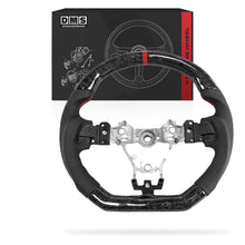 Subaru WRX VA (2015 - 2021) Carbon Fibre Leather Red Stitching + Red Center Line Steering Wheel