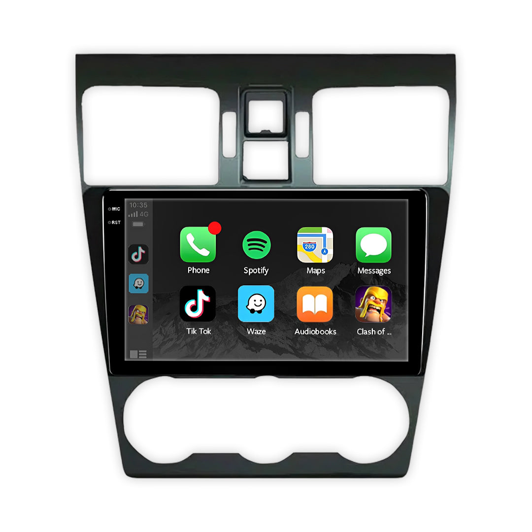 Subaru XV G4X (2012 - 2017) 9" Wireless Android 15 Head Unit for Apple CarPlay / Android Auto
