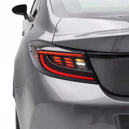 Subaru BRZ 2nd Gen. (2022 - 2024) Sequential Smoked Full LED Tail Lights LH + RH installed