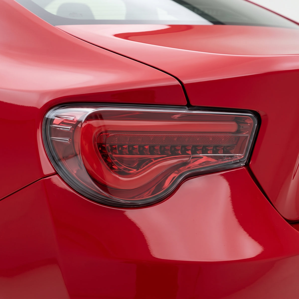 Subaru BRZ / ZC6 (2012 - 2021) Valenti JDM Sequential Clear Red LED Tail Lights LH + RH installed