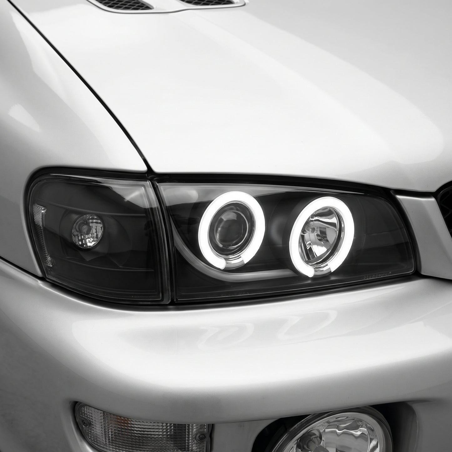 Subaru Impreza GC / GF STI (1994 - 2000) CCFL Angel-Eyes DRL Projector Headlights LH + RH