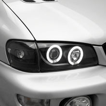 Subaru Impreza GC / GF STI (1994 - 2000) CCFL Angel-Eyes DRL Projector Headlights LH + RH