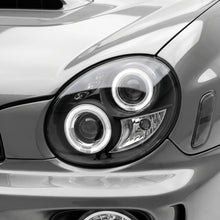 Subaru Impreza GD WRX Bug Eye (2000 - 2002) Angel Eyes Projector Headlights LH + RH