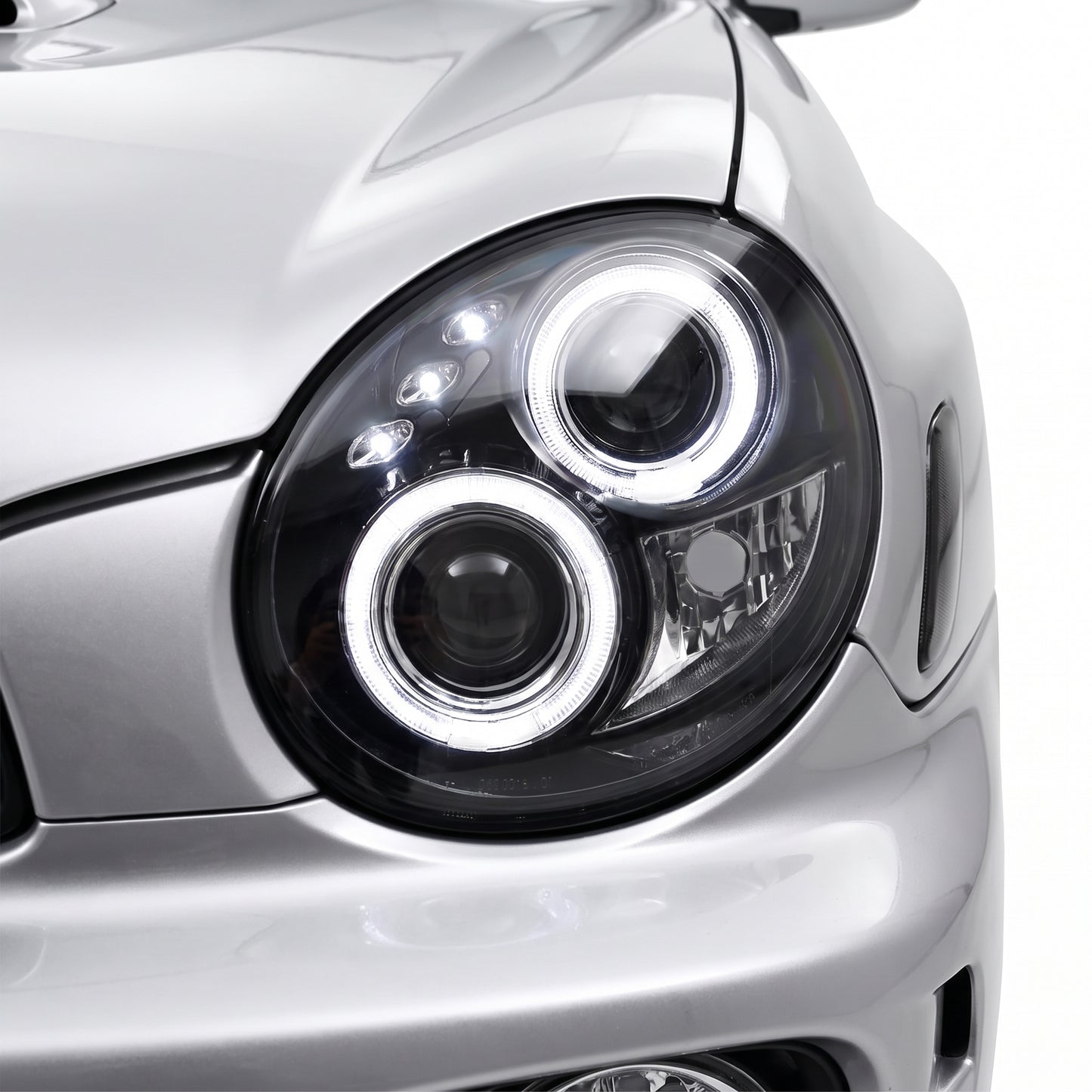 Subaru Impreza GD (2001 - 2003) Angel-Eyes DRL Projector Headlights Bugeye LH + RH
