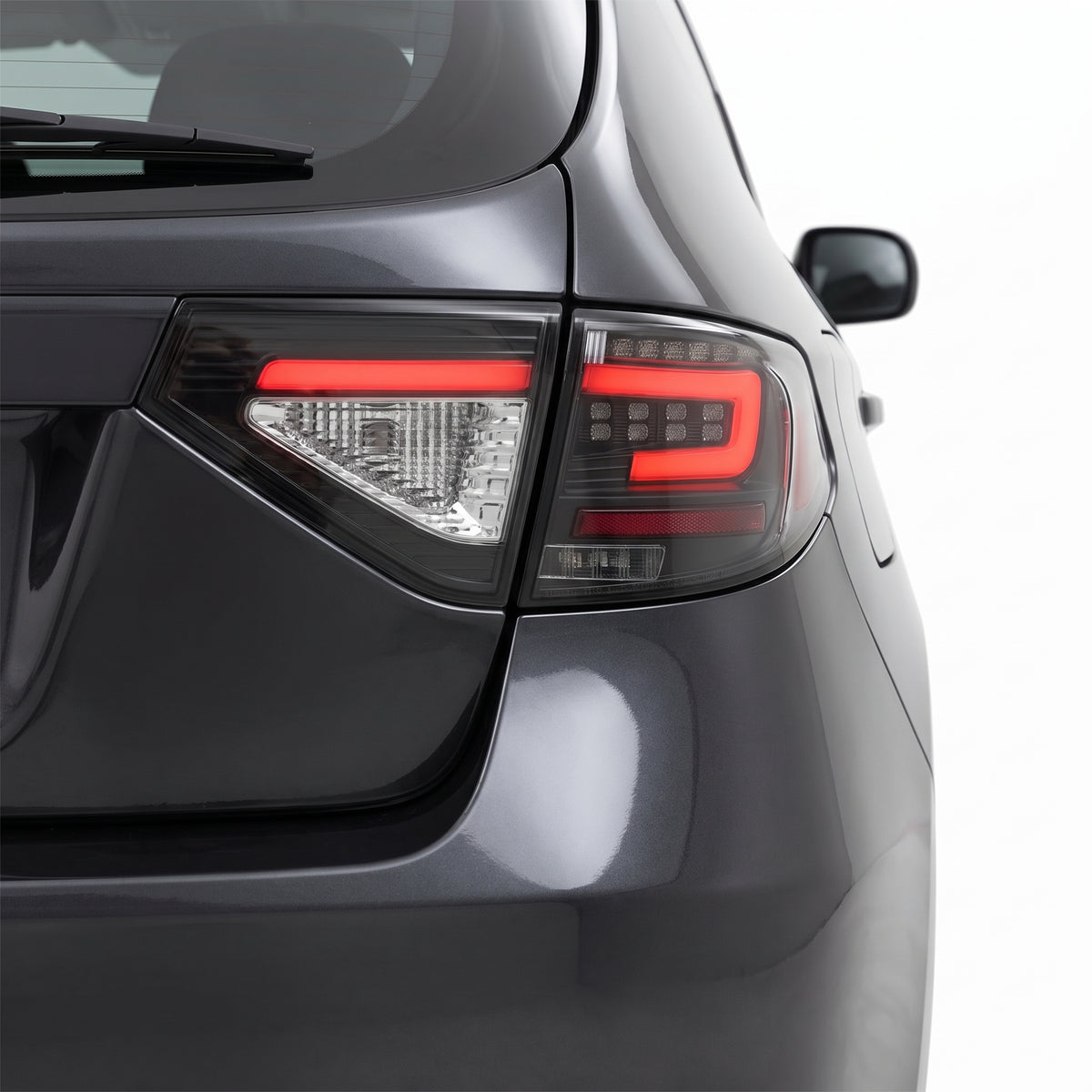 Subaru Impreza GH / GJ (2007 - 2013) Sequential 3D LED Stripe Bar Tail Lights LH + RH installed