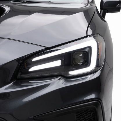 Subaru WRX VA STI (2014 - 2021) Full LED DRL & Sequential Indicator Projector Headlights LH + RH