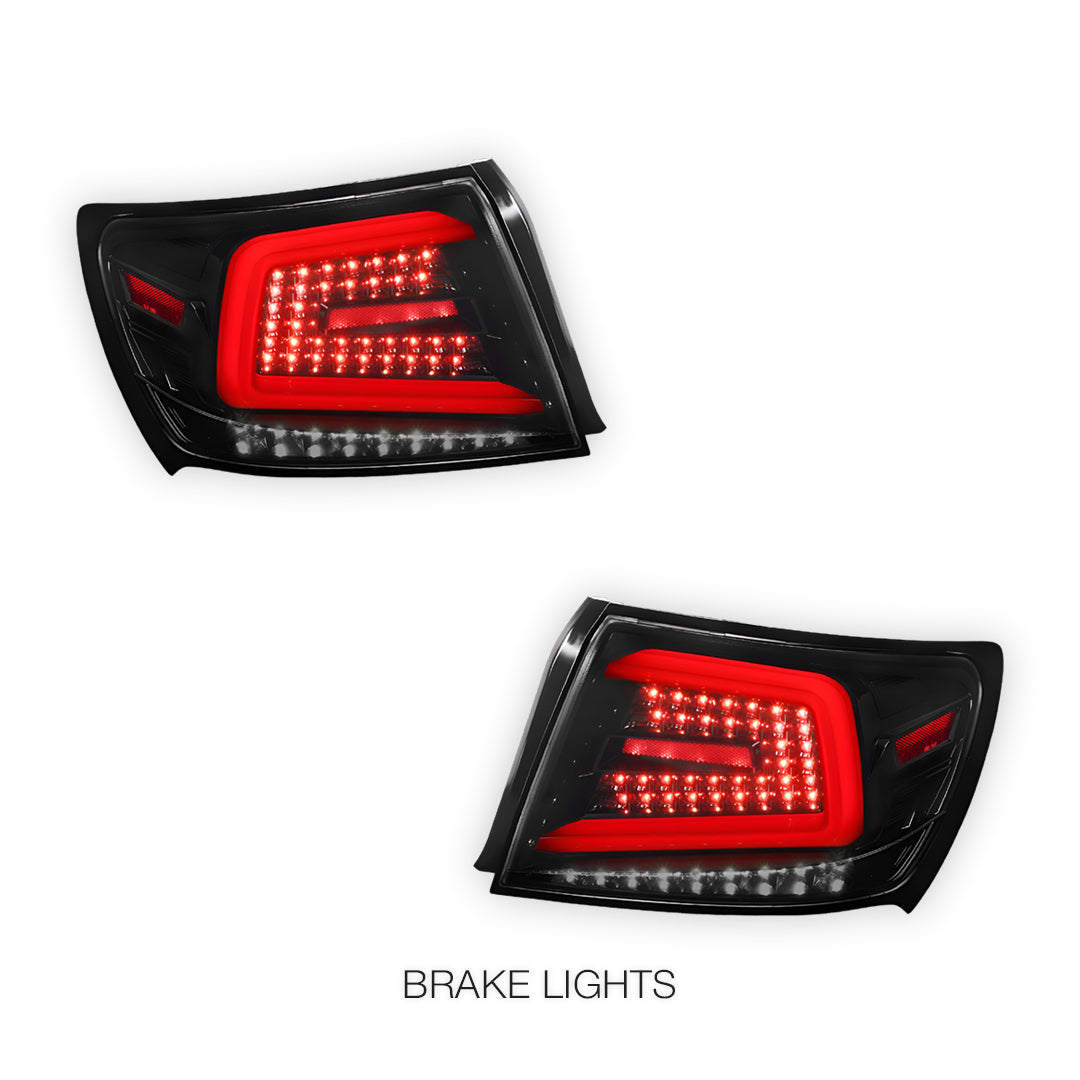 Subaru WRX GE / GH / GR / GV Sedan (2008 - 2013) Spec D Sequential LED Tail Lights LH + RH