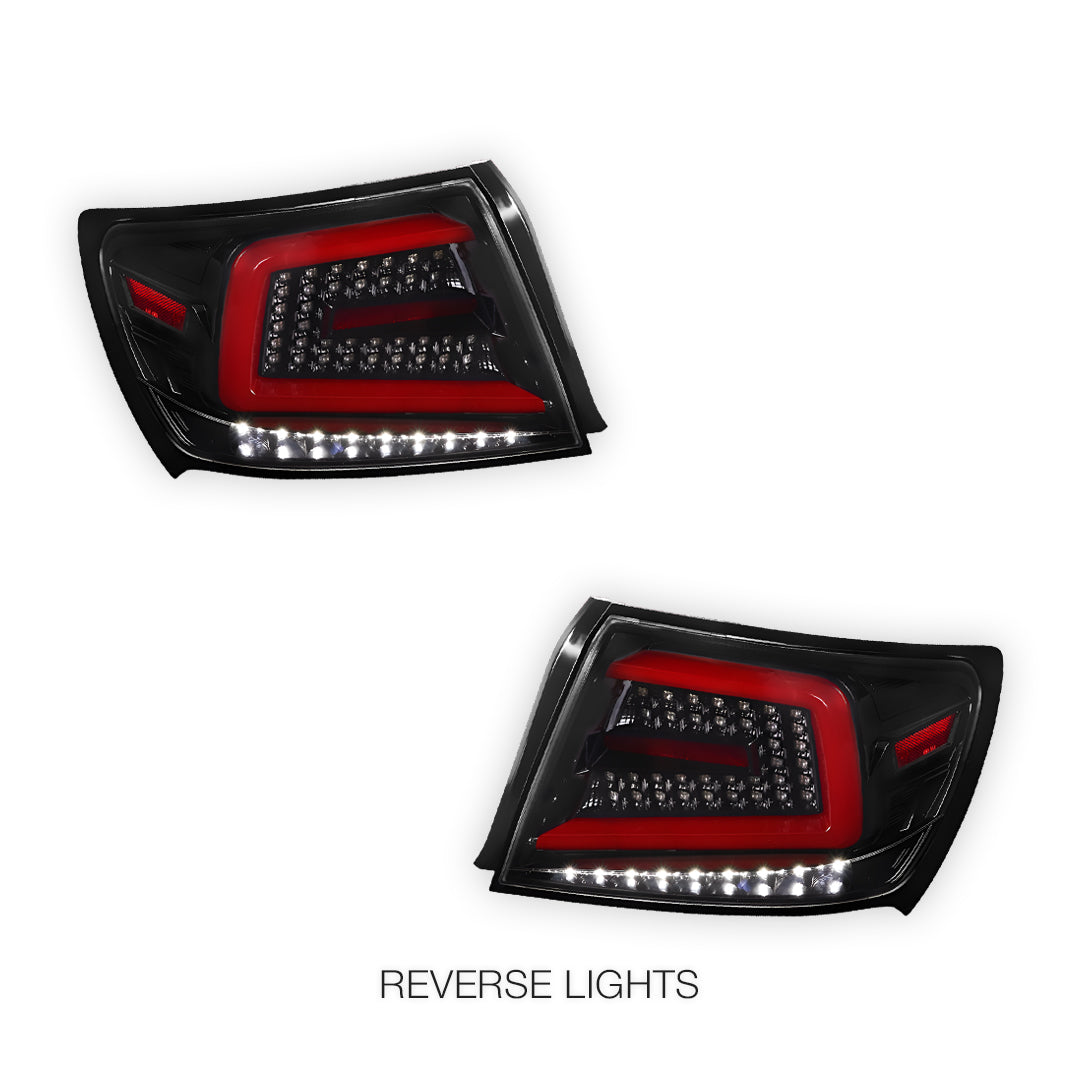 Subaru WRX GE / GH / GR / GV Sedan (2008 - 2013) Spec D Sequential LED Tail Lights LH + RH