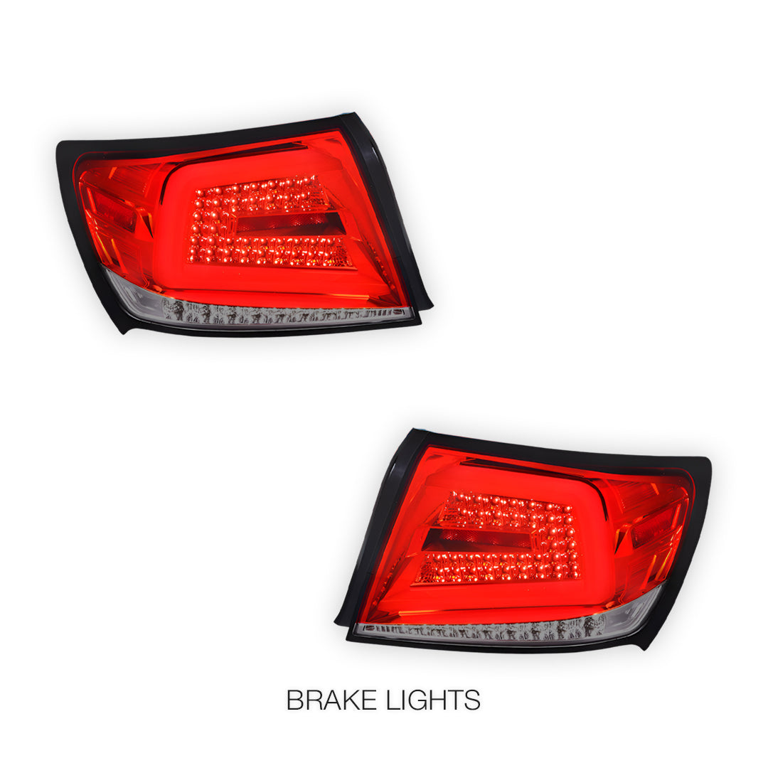 Subaru WRX GE / GH / GR / GV Sedan (2008 - 2013) Spec D Sequential LED Tail Lights LH + RH